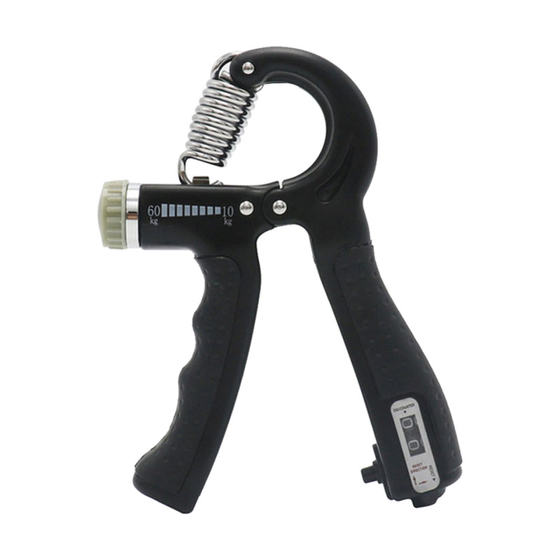 "Ultimate Adjustable Hand Grip Power Trainer - Boost Your Finger, Wrist, and Grip Strength with Countable Resistance Springs!"