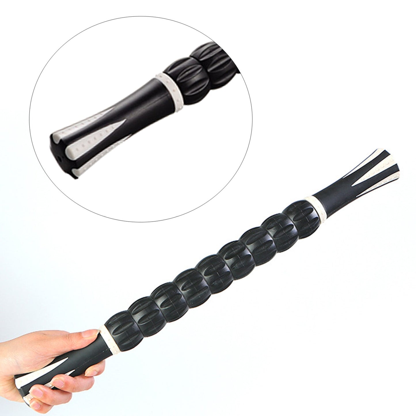 "Ultimate Muscle Recovery Tool: Pro-Grade Deep Tissue Massage Roller Stick for Leg Cramps, Quads, and Hamstrings"